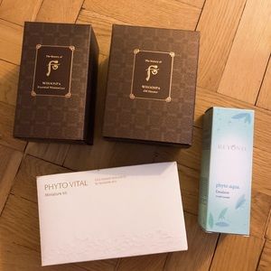 Korean body wash & moisturizer with FREE TONER